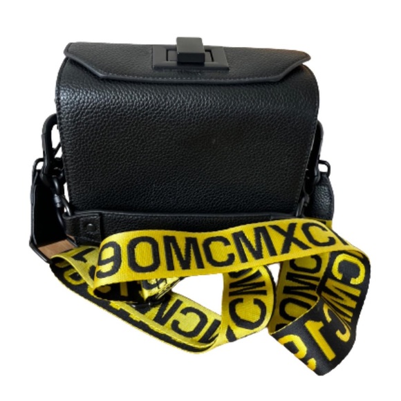 STEVE MADDEN | black multi strap boxy purse NWOT - Picture 5 of 6